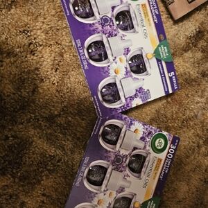 $25/2.  $14/1 Air Wick Essential Oils Lavender Refills